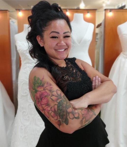 Cicada Bridal Designer Morgan Phimpiela
