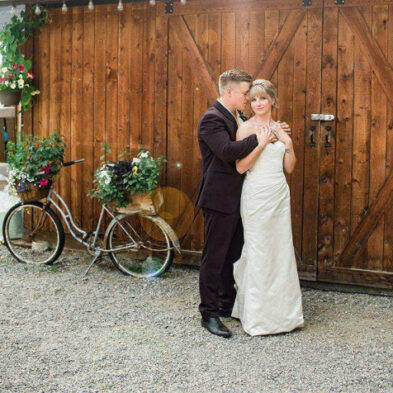 Real Brides in Cicada Wedding Dresses