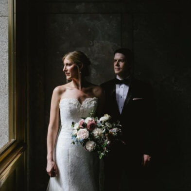 Real Brides in Cicada Wedding Dresses