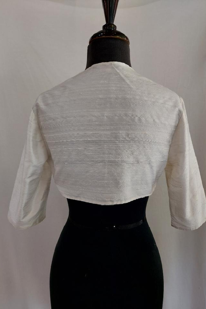 Silk Bolero Bridal Topper by Cicada in Seattle