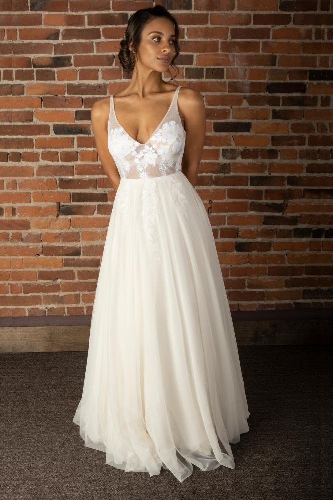 sundress style wedding dresses