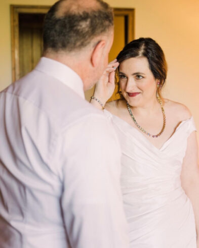 Real Brides in Cicada Wedding Dresses