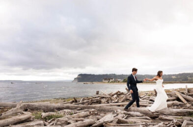 Real Brides in Cicada Wedding Dresses