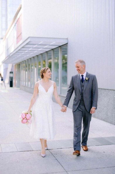 Real Brides in Cicada Custom Wedding Gowns