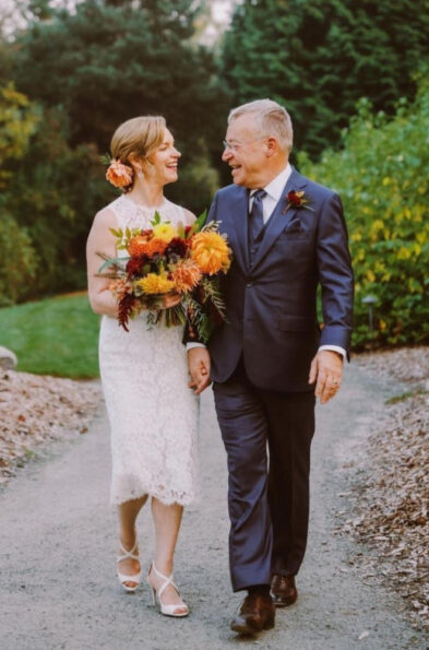 Real Brides in Cicada Custom Wedding Gowns